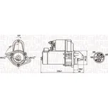 Startér MAGNETI MARELLI MQS1257