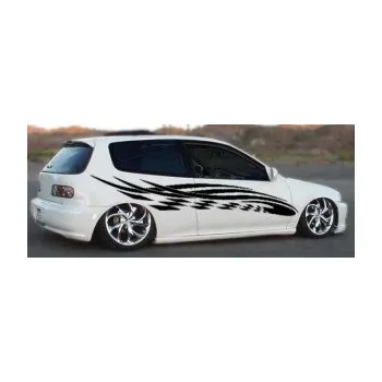 Polep vozidla SAMOLEPKA Samolepka na bok šachovnice 008 (09 - bílá) NA AUTO, NÁLEPKA, FÓLIE, POLEP, TUNING, VLASTNÍ TEXT, TISK, AUTOSAMOLEPKY.cz, POLEPY, OBRÁZEK, LOGO, SAMOLEPKY