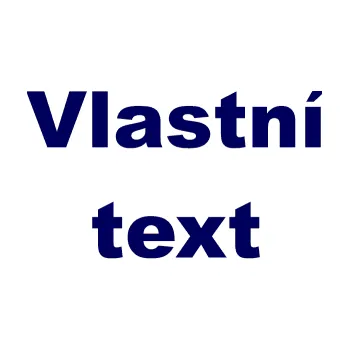 Polep vozidla Vlastní text - Arial Black (23 - tmavě modrá) SAMOLEPKA NA AUTO, NÁLEPKA, FÓLIE, POLEP, TUNING, VLASTNÍ TEXT, TISK, AUTOSAMOLEPKY.cz, POLEPY, OBRÁZEK, LOGO, 3D STICKERS