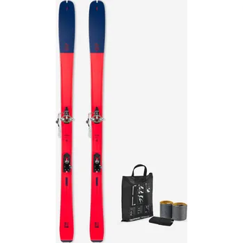 Skialpinistické vybavení WEDZE Skialpové lyže Cruiser 80 + vázání Tour Light + pásy 176cm