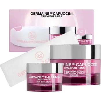 Kosmetická sada Germaine de Capuccini Timexpert Rides Supreme Set - Krém na velmi suchou pleť 50 ml + Krém na velmi suchou pleť 15 ml + Kosmetická čelenka Dárková sada
