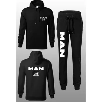 Tepláková souprava s dlouhým rukávem MAN Tepláky velikost: 2XL, Mikina velikost: 4XL