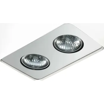 Bodové svítidlo Azzardo AZ1386 bodové svítidlo Nino 2 bílá/hliník