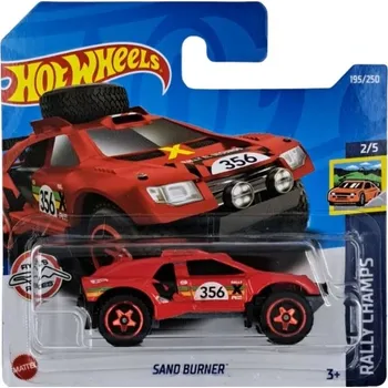 auto na autodráhu Hot Wheels Sand Burner Red