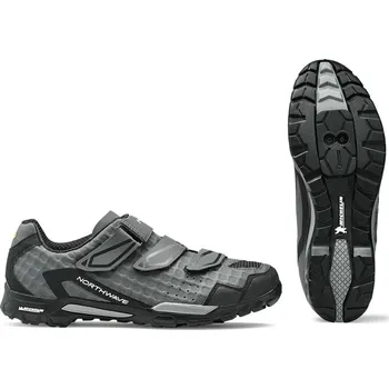 Pánské cyklistické tretry Cyklistické tretry NW Outcross šedá-černá Velikost: 45