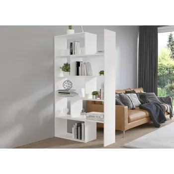 Knihovna Nábytek PEGAS s.r.o. Regál MARLIN 02, Bílá