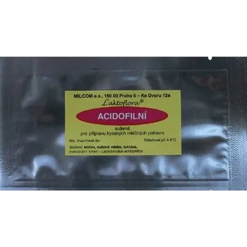 Kultura acidofilní na 1 litr mléka, 1 sáček