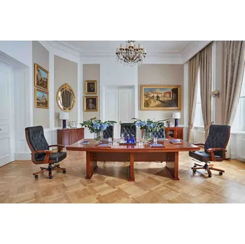 Jednací stůl Velký konferenční stůl Graf 280 cm