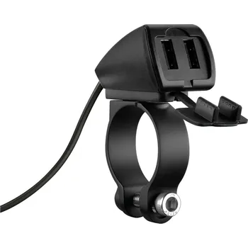 Příslušenství pro GPS dvojitá USB zásuvka odolná proti dešti LAMPA TREK 5400 mA - 30W - 12/24V
