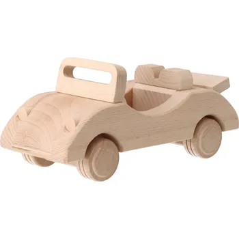 Dřevěná hračka Dřevěný kabriolet