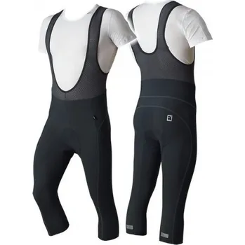 Cyklistické kalhoty 3/4 kalhoty na kolo KALAS Roubaix lacl s vložkou pánské černá Velikost: 4
