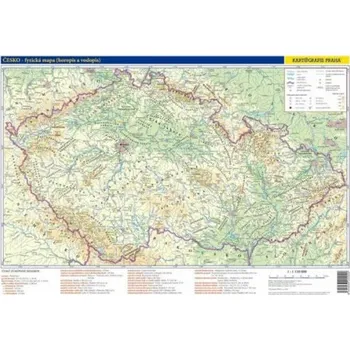 Příruční mapa ČR - vlastivědná 222000