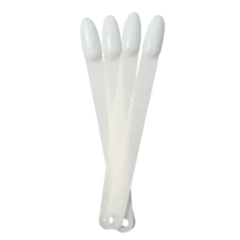 Vzorník na UV gely mléčný tipy mandle 50ks