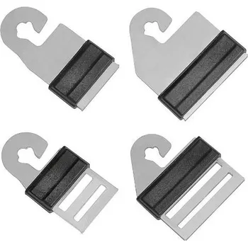 Ohradník Kerbl Spojka na pásku Litzclip ke vchodu, nerez, 4 ks - na 40 mm pásky