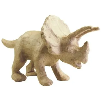Figurka décopatch Kartonový předmět S dinosaurus triceratops 27x15x9cm