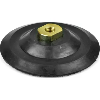 Brusný kotouč Kotouč unášecí, suchý zip 125 mm, pryžový, závit M14, GEKO