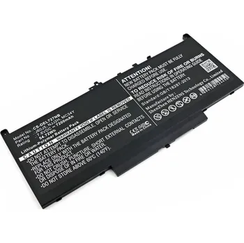 Baterie k notebooku Cameron Sino 0MC34Y 7200mAh Li-Ion neoriginální Baterie Dell 0F1KTM, J60J5, MC34Y, NJJ2H