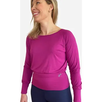 Tričko na jógu Charvi Magenta - S