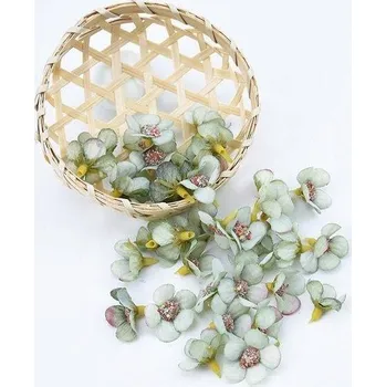 umělá květina Umělé květiny | svatební dekorace, 50 ks | 100ks - Světle zelená,100 kusů