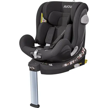 Autosedačka AVOVA Avova Swan-fix I-SIZE 2026 Pearl Black 40-125cm" "Barva:černé|Odpovídá normě:UN R129/03|Orientace:univerzální|Požadované vlastnosti:ochrana proti bočnímu nárazu|