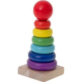 Dřevěná hračka Pyramida dřevěná