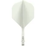 Winmau Fusion Medium letky bílé 3 ks