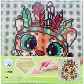 Dětské navlékací korálky Výroba obrázku tygřík