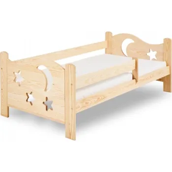Dětská postel Postel BOHOUŠEK z masivu borovice 180/80 cm + rošt ZDARMA