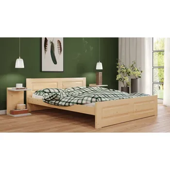 Postel Postel Naďa 160x200 cm masiv smrk 3,5 cm + rošt ZDARMA