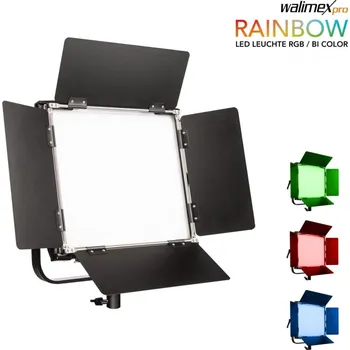 Studiové světlo Walimex pro Rainbow RGB LED čtvercová lampa 100W