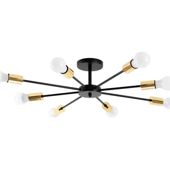 Rea Svítidlo Spider 8 APP 502-8C Černá