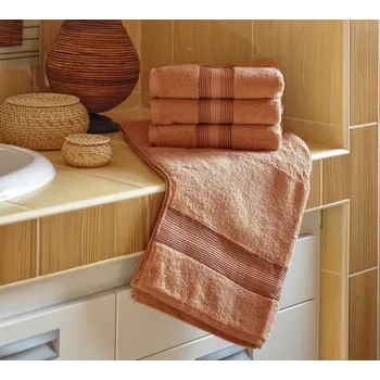 Osuška Dita oříšková Ručník 50x100