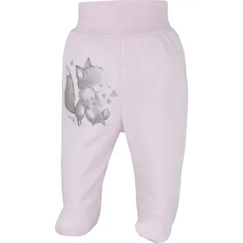 Kojenecké oblečení Kojenecké bavlněné polodupačky Foxy růžové