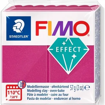Modelovací hmota FIMO Staedtler FIMO efekt 57g METALICKÁ ČERVENÁ