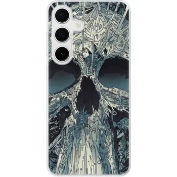 Pouzdro na mobilní telefon Odolné silikonové pouzdro iSaprio - Abstract Skull - Samsung Galaxy S24