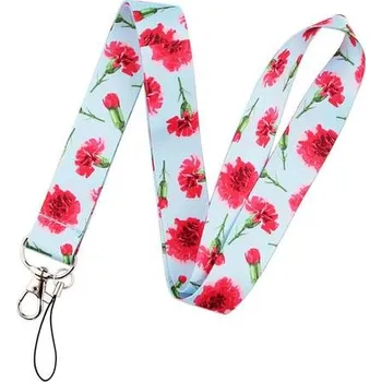 Roztomilý popruh na krk s karabinou - 10