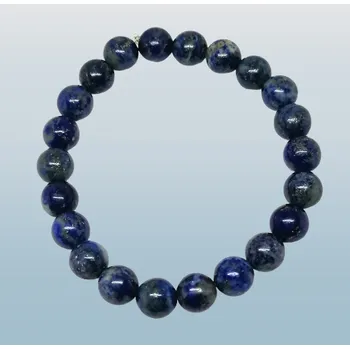 Náramek Náramek z lapisu lazuli 8 mm v AA kvalitě