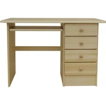 Psací stůl B-04 4S - masiv borovice