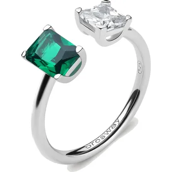 Prsten Brosway Elegantní otevřený prsten Fancy Life Green FLG09 L (56 - 59 mm) + 2 měsíce na vrácení zboží