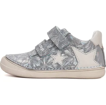 Chlapecké polobotky Dětské celoroční boty D.D.step 078-41678 šedé, lesklé Velikost: 31 (EU)