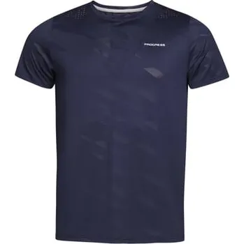 Pánská móda ATHLETE pánské sportovní triko tm.modrá XXL