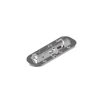 nerez_solar_martim Zástčka zrcadlově leštěná - nerez A2 - AISI 304 Varianta: Zástčka zrcadlově leštěná Type A - 60 X 30 X 3 mm - nerez A2 - AISI 304