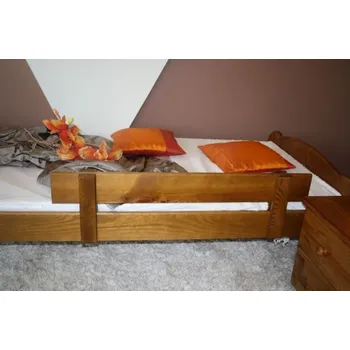 Dětská zábrana Univerzální ochranná bariérka z masivu 100 cm - dub