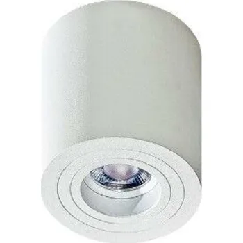 Stropní bodové přisazené svítidlo AZzardo Brant white AZ2818 GU10 1x50W IP20 9cm bílé