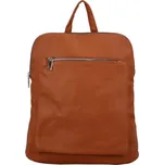 Trendy dámský koženkový kabelko-batoh Sokkoro, hnědá