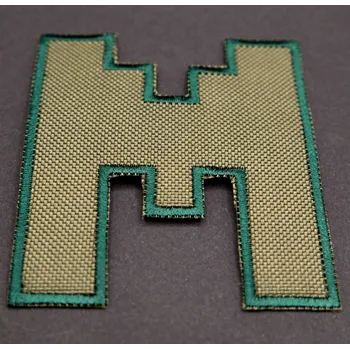 Nášivka Nažehlovací záplata - Minecraft M LOGO - rozměr 6 cm x 7 cm