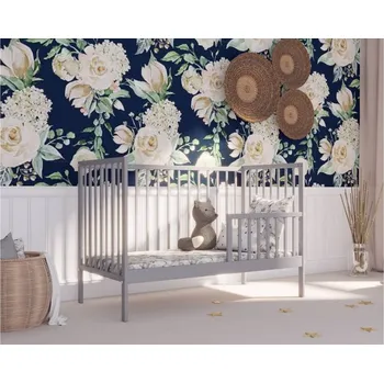 Postýlka 2 v 1 Bobík 120/60 cm - šedá