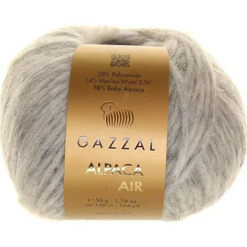 Příze Příze Alpaca Air, 78, světle šedá