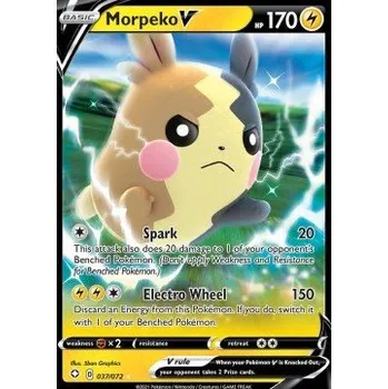 Karetní hra Pokémon SHF 037/072 Morpeko V - Shining Fates
