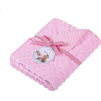 Dětská deka Dětská deka Minky/Soft 80 x90xcm růžová